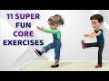 11 SUPER FUN CORE EXERCISES FOR KIDS