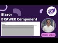 Blazor Tutorial: Build a Modern Sidebar Drawer with Animations