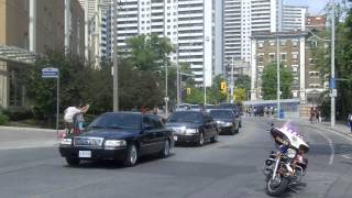 Prince Charles in Toronto, the Cavalcade along Wellesley Street