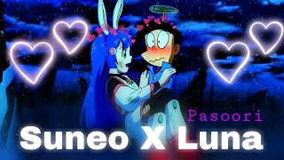Suneo X Luna 😘💖 [Pasoori] 4K Edit @ac_unique @spcreation4 Suneo loves 💓 Luna