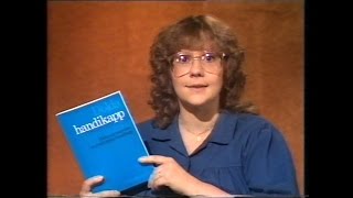 TV2-hallåa Karin Häkkinen 1983-05-16