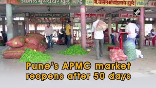 Pune’s APMC market reopens after 50 days