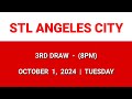 stl angeles 3rd draw result today 8pm draw evening result philippines october 1 2024 tuesday