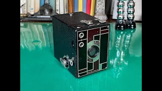 ボックスカメラ,コダックブラウニー No. 2 の紹介 #kodak #brownie #no. 2 #art deco #box #camera #juntak