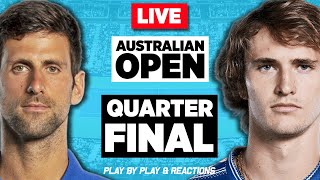 🔴 DJOKOVIC vs ZVEREV | Australian Open 2021 | LIVE Tennis Play-by-Play