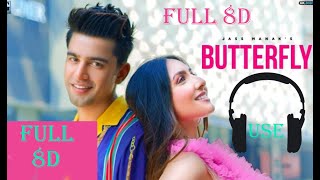 8D song Butterfly : Jass Manak | Satti Dhillon | Sharry Nexus | 3D audio butterfly | New Songs |