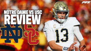 Notre Dame vs. USC Review | PFF Grade Release Show