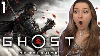 MY FIRST TIME PLAYING GHOST OF TSUSHIMA! (PS5) - I'm Already in LOVE | Part 1