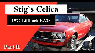 Stig`s Toyota Celica 1977 Liftback - ST 2000 - RA28 - Bildilla Magasin