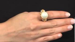 Kenneth Jay Lane Under The Moon Pearl RingSKU#:7962056