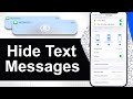 How To Hide Text Messages on iPhone Lock Screen (Step By Step)