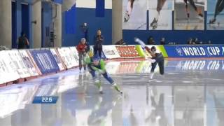 WC Calgary 2015 - 500M - van der Werff/Erbanova