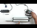 controlling multiple linear actuators from a single controller