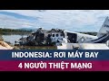 Tai nạn hàng không nghiêm trọng ở Indonesia: Rơi máy bay cỡ nhỏ, 4 người thiệt mạng | VTC Now