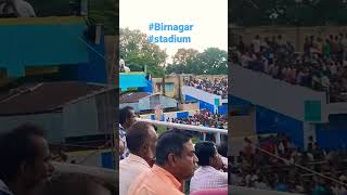 Birnagar Stadium football match. kalinarayanpur suhrid sangha vs Bonga pratapgar.  #viral #football