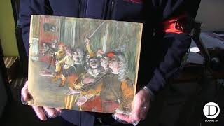 Découverte par la douane d'une œuvre d'Edgar Degas volée en 2009