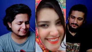 INDIAN Reaction On Pashtoon cute girls new tiktok videos I pashto funny videos Il pashtoon girls
