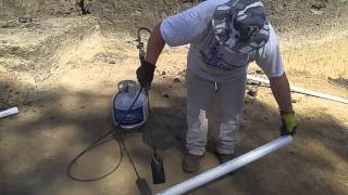 Heating PVC Pipe Until Flexible