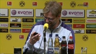 Pressekonferenz mit lustigem Jürgen Klopp - Dzeko ruft an - SPORT1