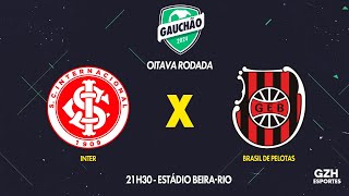 AO VIVO (com imagens): Inter x Brasil de Pelotas - Gauchão 2024 | 14/02/2024