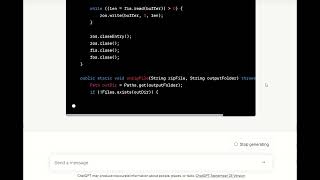 Writing a Java Method for File Compression and Decompression