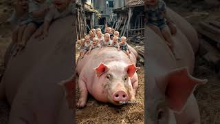 play date #aiviral#aigenerated#pigsoftiktok #pigs #gadgets #shorts #ai