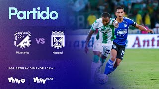 Millonarios vs. Nacional 🔴 EN VIVO | Liga BetPlay 2023-I | Final vuelta