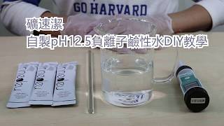 負離子鹼性水DIY教學