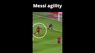 Messi agility 🐐 ❤️  #youtube shorts #ytshorts #shorts #football  shorts//amazon ses