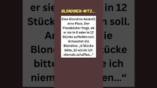 Blondine bestellt Pizza #lachen #witze #funnyvideo #witzig #funny