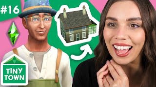 Building a mini Farm House! 🏠 Sims 4 TINY TOWN 💚 Green #16