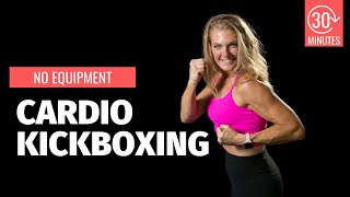 30 Minute Cardio Kickboxing Workout 🔥No Equipment Fat Burning 🔥