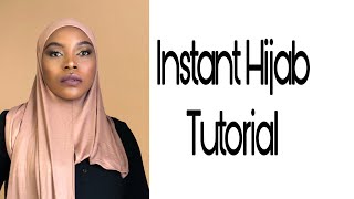 How to wear  Instant Premium Jersey Hijab | Hijab Kingdom