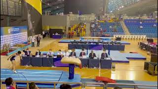 2022 Doha Asian Championships Vault EF (VT1: Dragulescu, D: 5.6) - Shek Wai Hung (HKG)