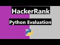 Python Evaluation Hackerrank Solution | Hackerrank Python