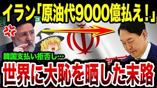 【海外の反応】イラン「原油代金9000億円払え‼」K国「なぜ日本には言わないの？」原油不払い問題が難航した結果・・・www【ゆっくり解説】