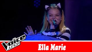 Ella Marie synger  ‘Hvem vil ikke gerne være kat’ fra filmen Aristocats – Voice Junior   Finale