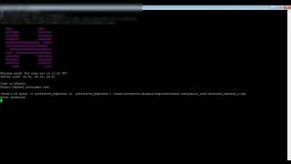 Import Mysql Database by SSH