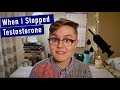 Stopping Testosterone ≠ Detransitioning | My HRT Journey