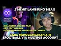 TUTORIAL CARA MENGGANDAKAN APK EFOOTBALL 2024 VIA MULTIPLE ACCOUNT IRIT PENYIMPANAN