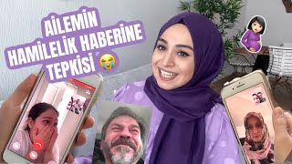 AİLEMİN 2. HAMİLELİK HABERİNE TEPKİSİ 🥰 GURBETTEN BEBEK HABERİNİ NASIL SÖYLEDİM❓