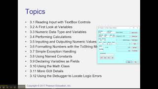 C# Chapter 3 Processing Data Part 1