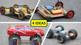 4 Creative Car projects using DC Motor