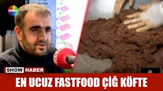 En ucuz fastfood çiğ köfte