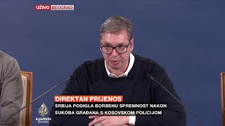 Vučić: Kurti želi veliki sukob Srba i NATO-a