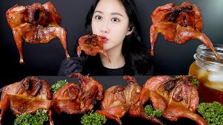 뼈까지 씹어먹는 메추리 구이🧡메추리 먹방 Real Sound MUKBANG | ASMR | EATING SOUND