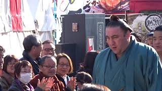 【大相撲初場所2020】8日目  栃ノ心　入り待ち・出待ち 両国国技館 Grand Sumo Tournament 2020/01/19【HD】