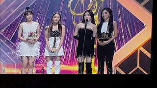 레드벨벳(Red Velvet) 본상 수상 서울가요대상 200130