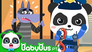 O Pequeno Policial Kiki | Canção de Policial | Historinhas e Músicas Infantis | BabyBus Português