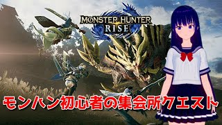 【モンスターハンターライズ】新米ハンターのハンターランク100を目指すモンハン(HR77~)【水無月聖/VTuber】